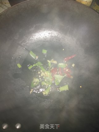 清炒茼蒿的做法步骤：4