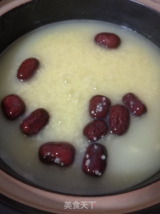 小米粥的做法步骤：6
