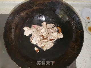 茶笋炒肉片的做法步骤：2