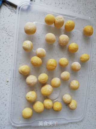 南瓜圆子的做法步骤：3