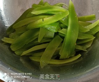 香干炒莴苣的做法步骤：2