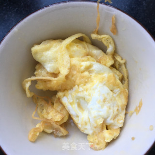 海参煎蛋炒牛筋面的做法步骤：15