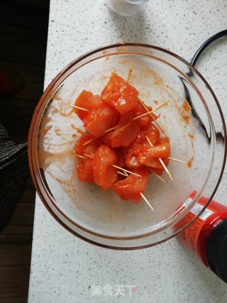 牙签肉的做法步骤：5