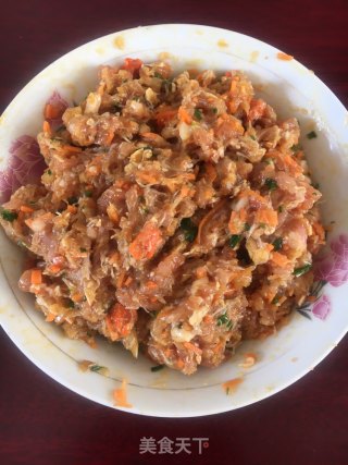 蟹肉馄饨的做法步骤：3