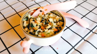 时蔬鳕鱼拌饭 「小鹿优鲜」的做法步骤：10