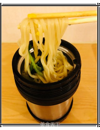 原创【????仙草味道????私房菜????】❤️亲子味道❤️菠菜紫菜虾皮面????的做法步骤：6