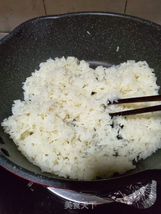 生炒糯米饭的做法步骤：9