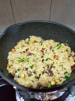 生炒糯米饭的做法步骤：13