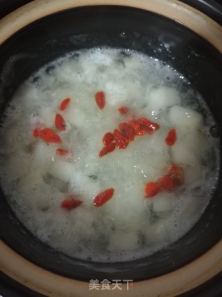 美颜减脂新鲜雲耳梨羹的做法步骤：9