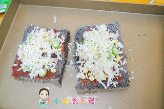 12个月以上辅食快手吐司披萨的做法步骤：5