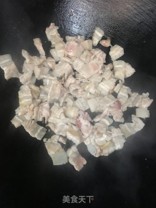 莴笋片炒五花肉的做法步骤：3