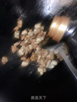 莴笋片炒五花肉的做法步骤：4