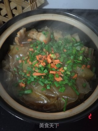 冬瓜炖粉皮的做法步骤：21
