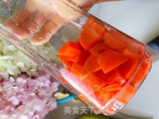 胡萝卜红豆包的做法步骤：3