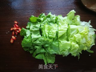 生菜拌黄金豆卷的做法步骤：4