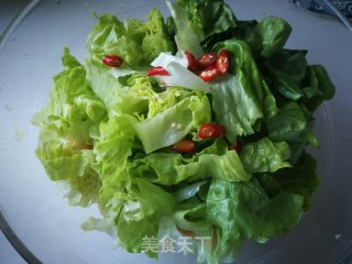 生菜拌黄金豆卷的做法步骤：5