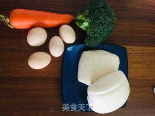 馒头蔬菜的做法步骤：1