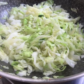 素炒包菜的做法步骤：6
