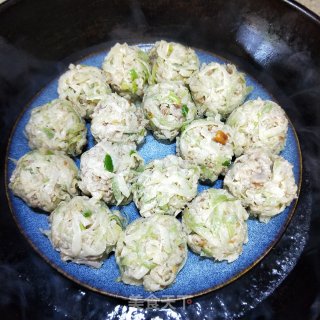 清蒸萝卜丸的做法步骤：13
