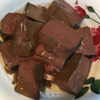 茼蒿鸭血汤的做法步骤：4