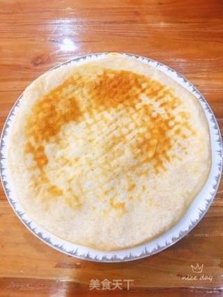 家常饼的做法步骤：11