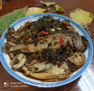 雪菜烧小黄鱼的做法步骤：10