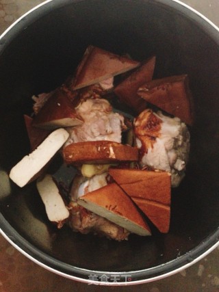 酱猪骨豆干的做法步骤：5