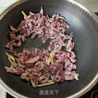 没有鱼的鱼香肉丝的做法步骤：4