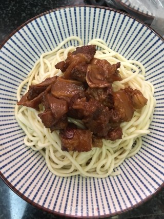 牛腩捞面的做法步骤：7