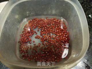 红豆小米粥的做法步骤：2