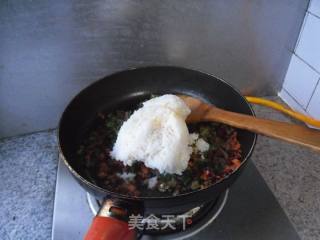 四色丁炒饭的做法步骤：6