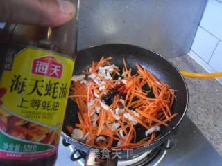 四丝炒面的做法步骤：8