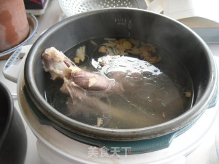 羊腿煲山药的做法步骤：7