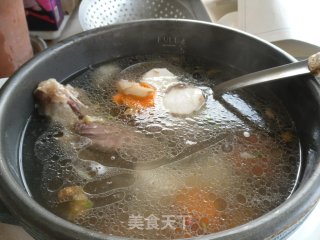 羊腿煲山药的做法步骤：10