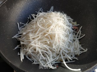萝卜墨斗豆腐汤的做法步骤：8