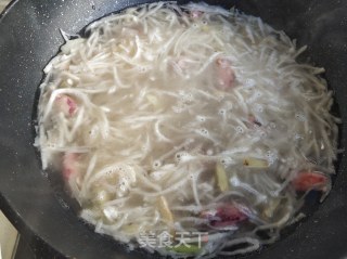 萝卜墨斗豆腐汤的做法步骤：10