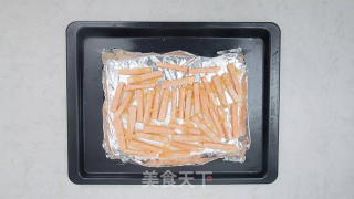 芝士红薯条的做法步骤：6