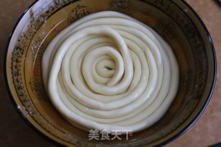 鲜虾拉条子的做法步骤：7