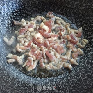 杏鲍菇肉丝拌面的做法步骤：5