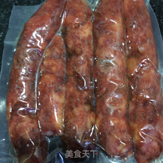 腊肠炒豆腐的做法步骤：8