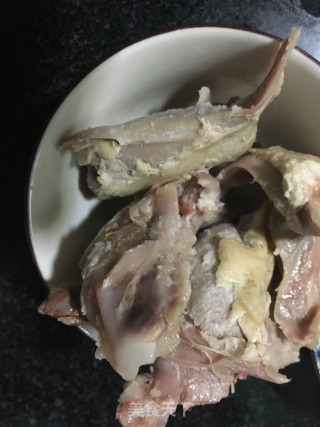 盐水鸭炖豆角的做法步骤：3