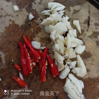 炝拌酸辣白菜丝的做法步骤：5