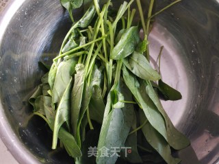菠菜肉丝汤面的做法步骤：3