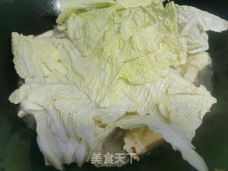 白菜豆腐汤的做法步骤：7