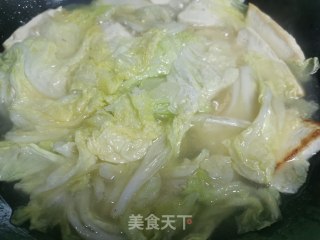白菜豆腐汤的做法步骤：8