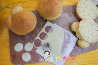 12个月以上辅食小熊汉堡的做法步骤：13
