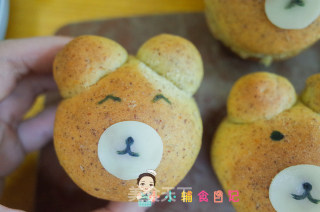 12个月以上辅食小熊汉堡的做法步骤：14