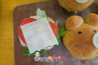 12个月以上辅食小熊汉堡的做法步骤：15
