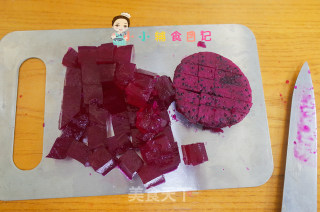 36个月以上火龙果冻牛奶饮的做法步骤：9