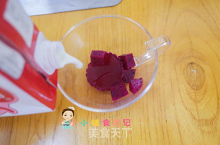 36个月以上火龙果冻牛奶饮的做法步骤：10